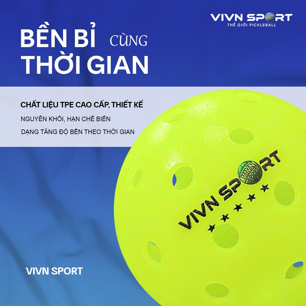 yếu tố ảnh hưởng đến lựa chọn bóng chơi pickleball