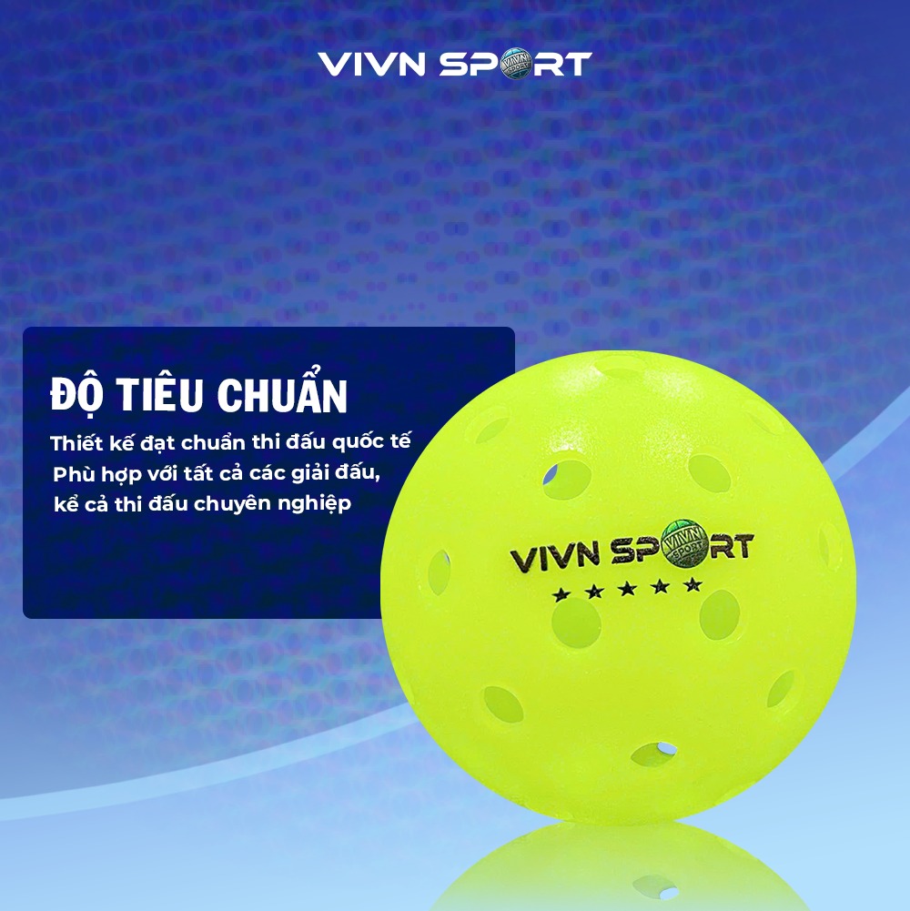 Độ tiêu chuẩn bóng thi đấu bóng chơi Pickleball